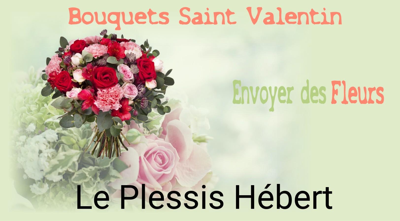 Roses de Saint-Valentin livrées à Le Plessis-Hébert